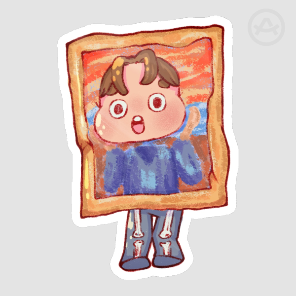 Stray Kids Han Scream Pajamas Die Cut Stickers