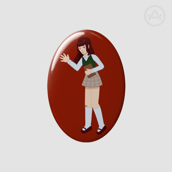 Vampires Shelby Oval Badge