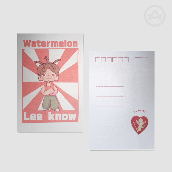 Stray Kids Watermelon Lee Know Postcards