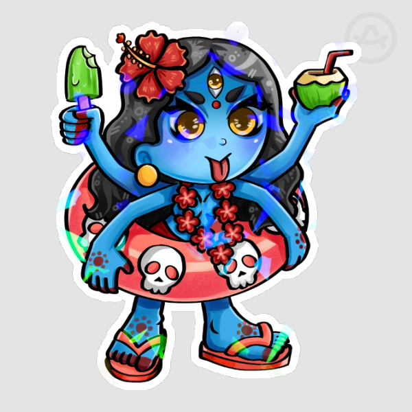 Kali Ma Summer Die Cut Sticker