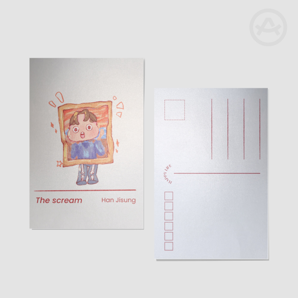 Stray Kids The Scream Han Jisung Postcards