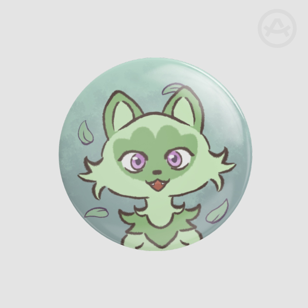 sprigatito | Round Badge