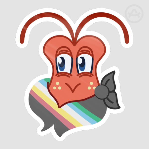 Disabled Pride Kril sticker
