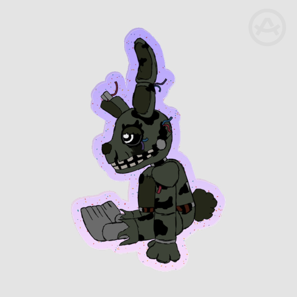 Springtrap Plushie Acrylic Pin
