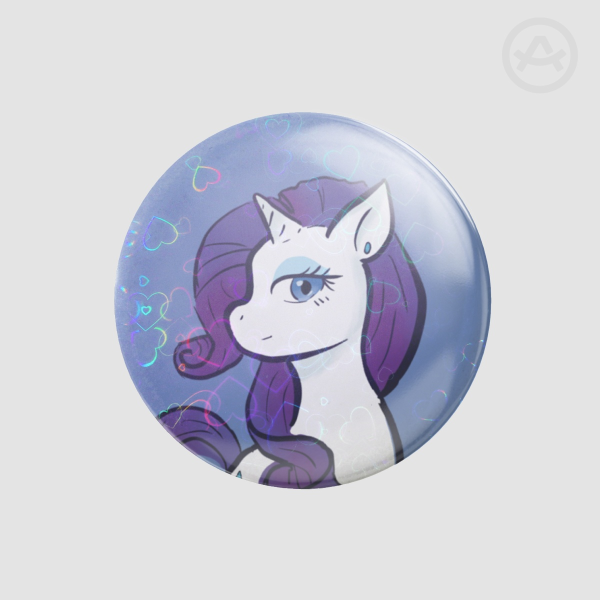 MLP Rarity | Round Badge