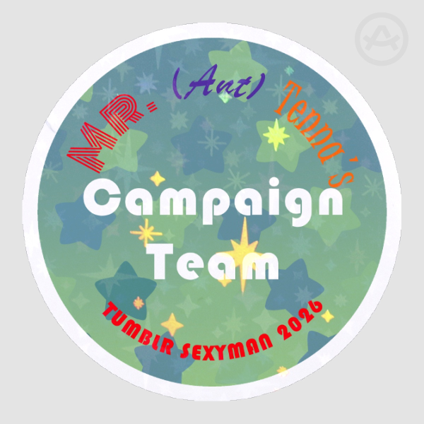 Tenna's Campaign Team Sticker