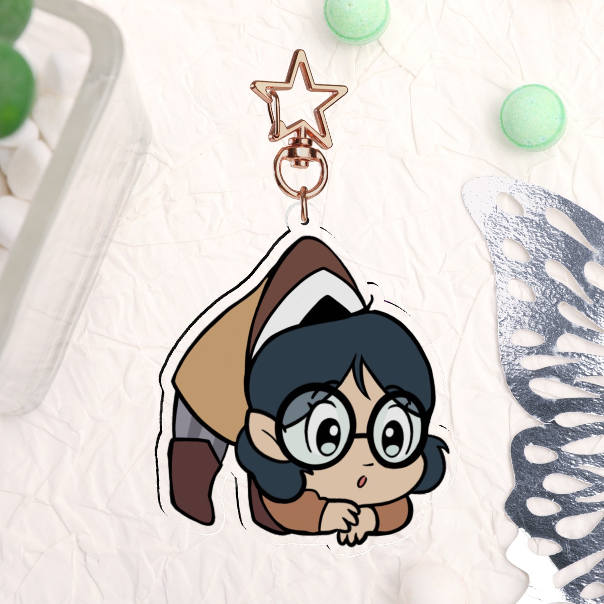 Willow Acrylic Keychain