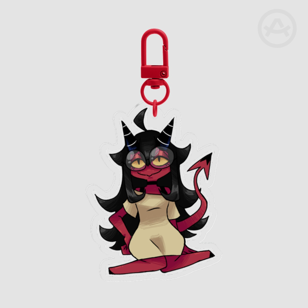 Bell Pepper Acrylic Keychain