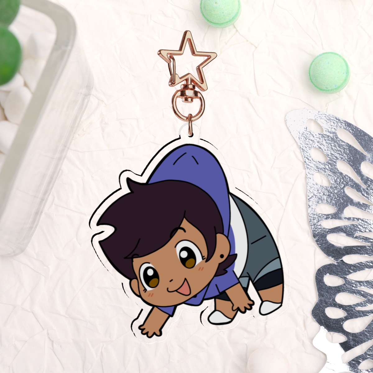 Luz Acrylic Keychain