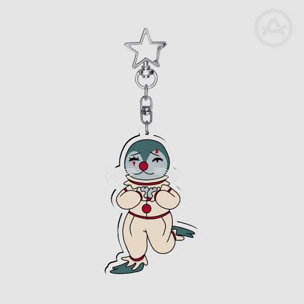 Millie clown keychain