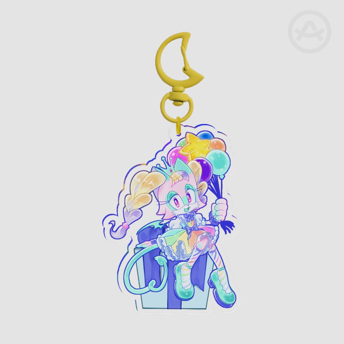 Birthday Chaos Demon Mayu Keychain