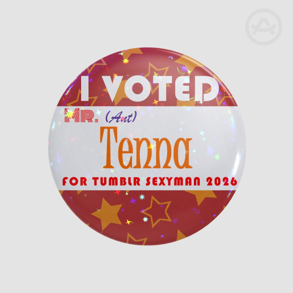 I Voted Tenna Pin