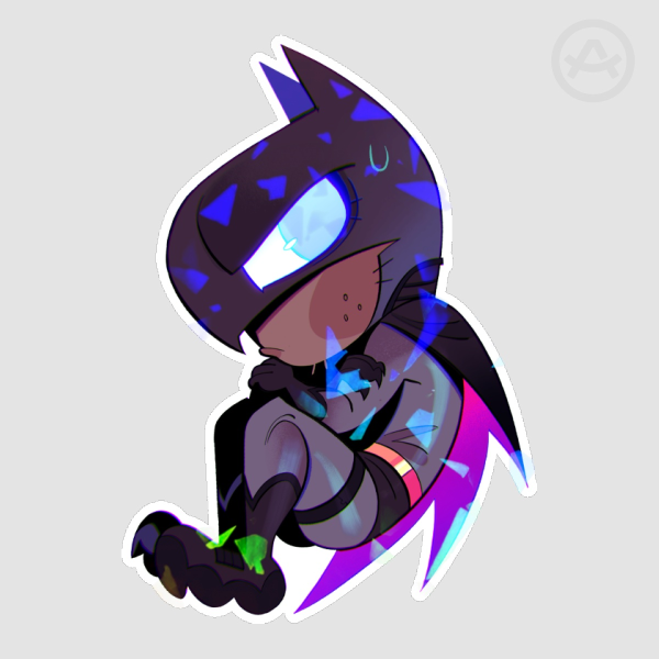 Bat Die Cut Sticker