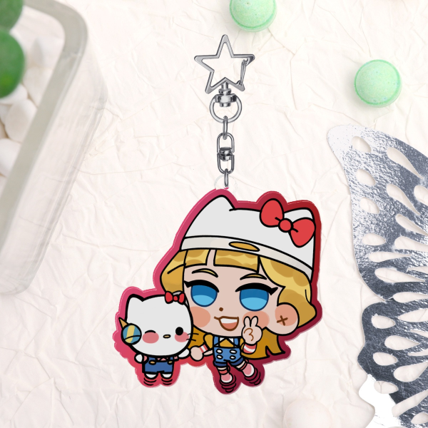 Juno & Hello Kitty Acrylic Charms