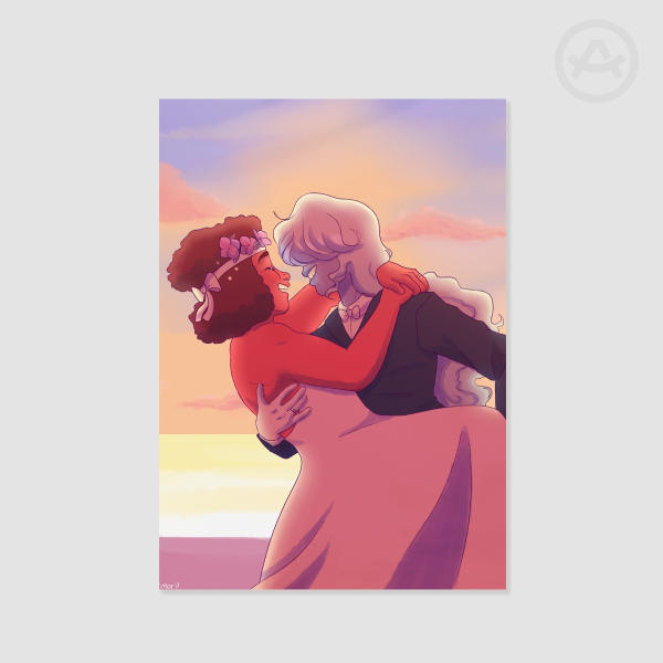 Rupphire Wedding Print