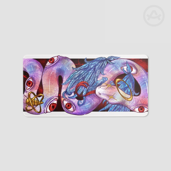 Angelic Snake Desk Pad no eyes to realise