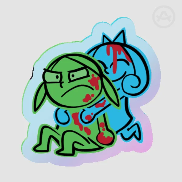 Making Fiends Charlotte and Vendetta pin