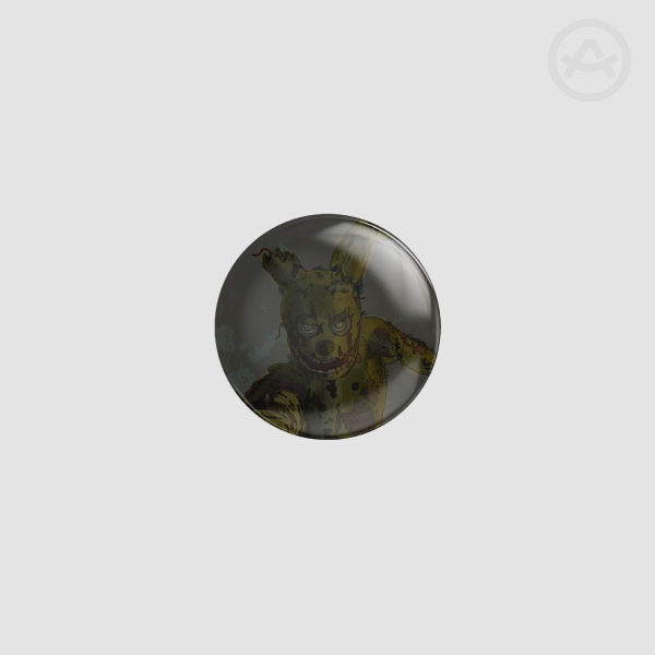 Springtrap - Round Button Pin