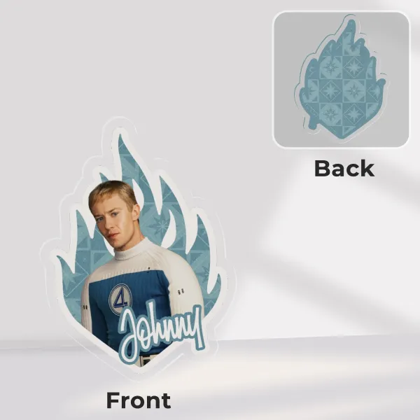 Joseph Quinn Johnny FF Acrylic Pin