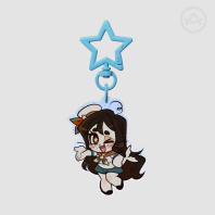 Shooting Star Keychain