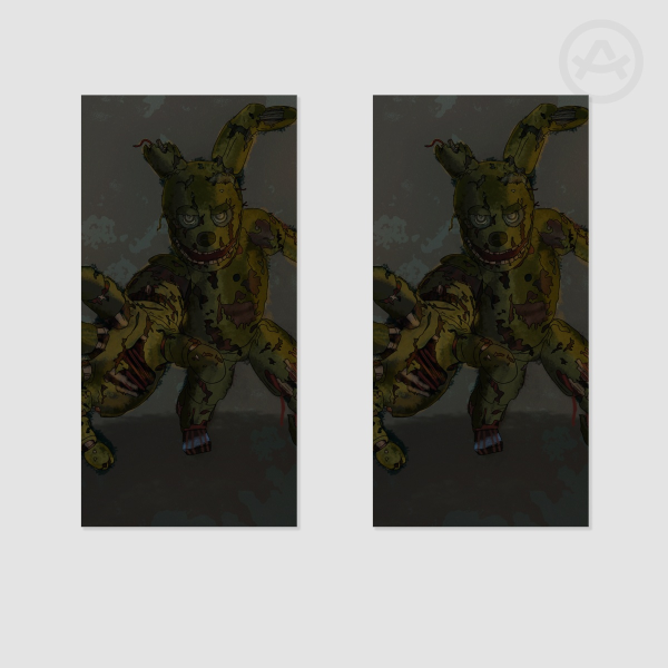 Springtrap Pearl Paper Photocard