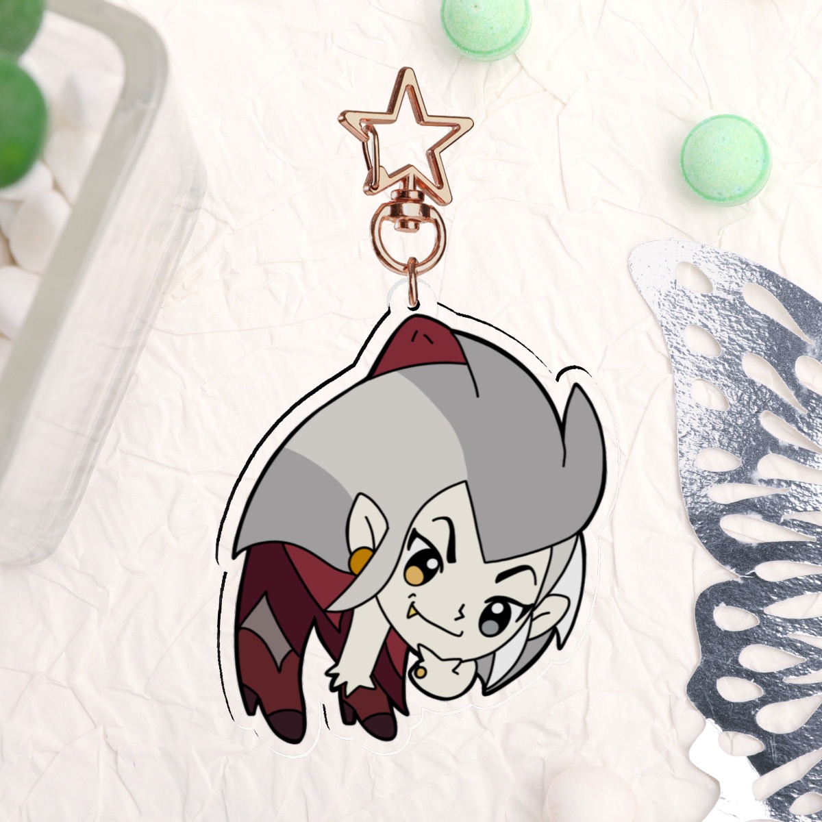 Eda Acrylic Keychain