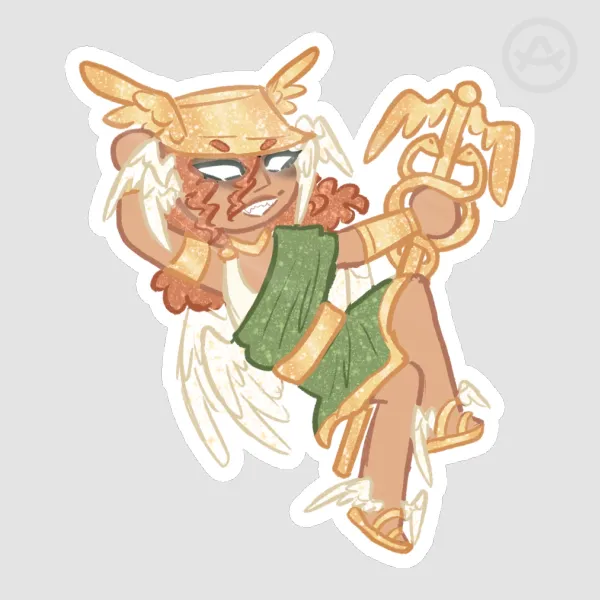 The God Of Travelers Hermes Sticker