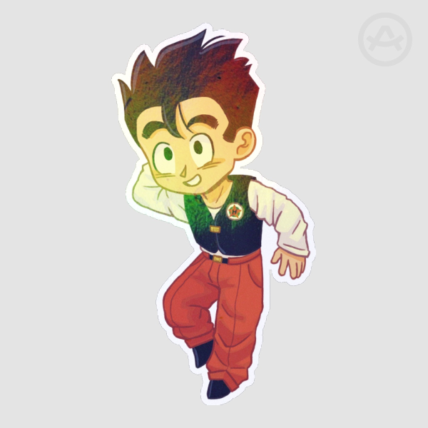Gohan Sticker - Rainbow Shine