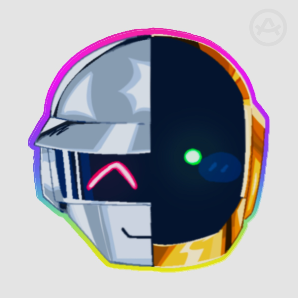 Daft Punk Acrylic Pin