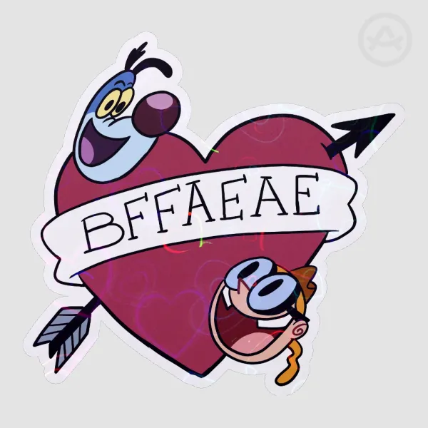 The Mighty B Best Friends Sticker