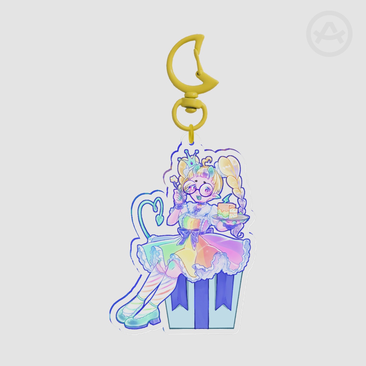 Birthday Dream Succubus Mayu Keychain