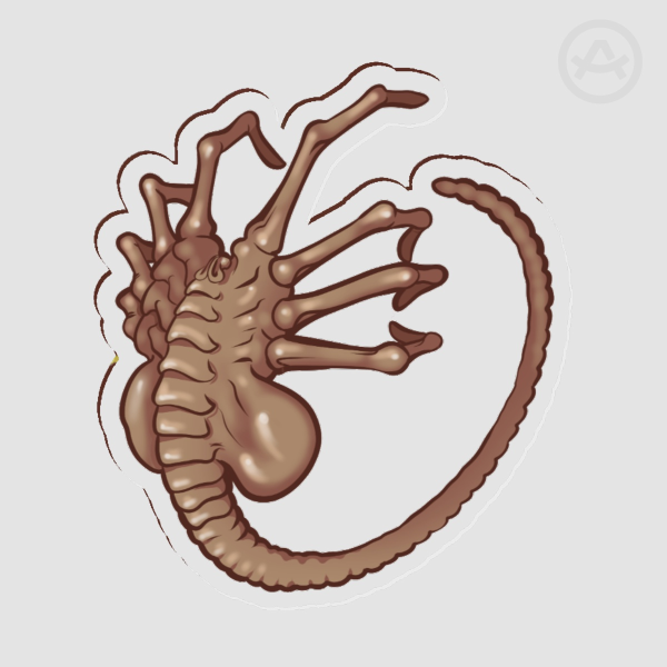 Face Hugger Pins