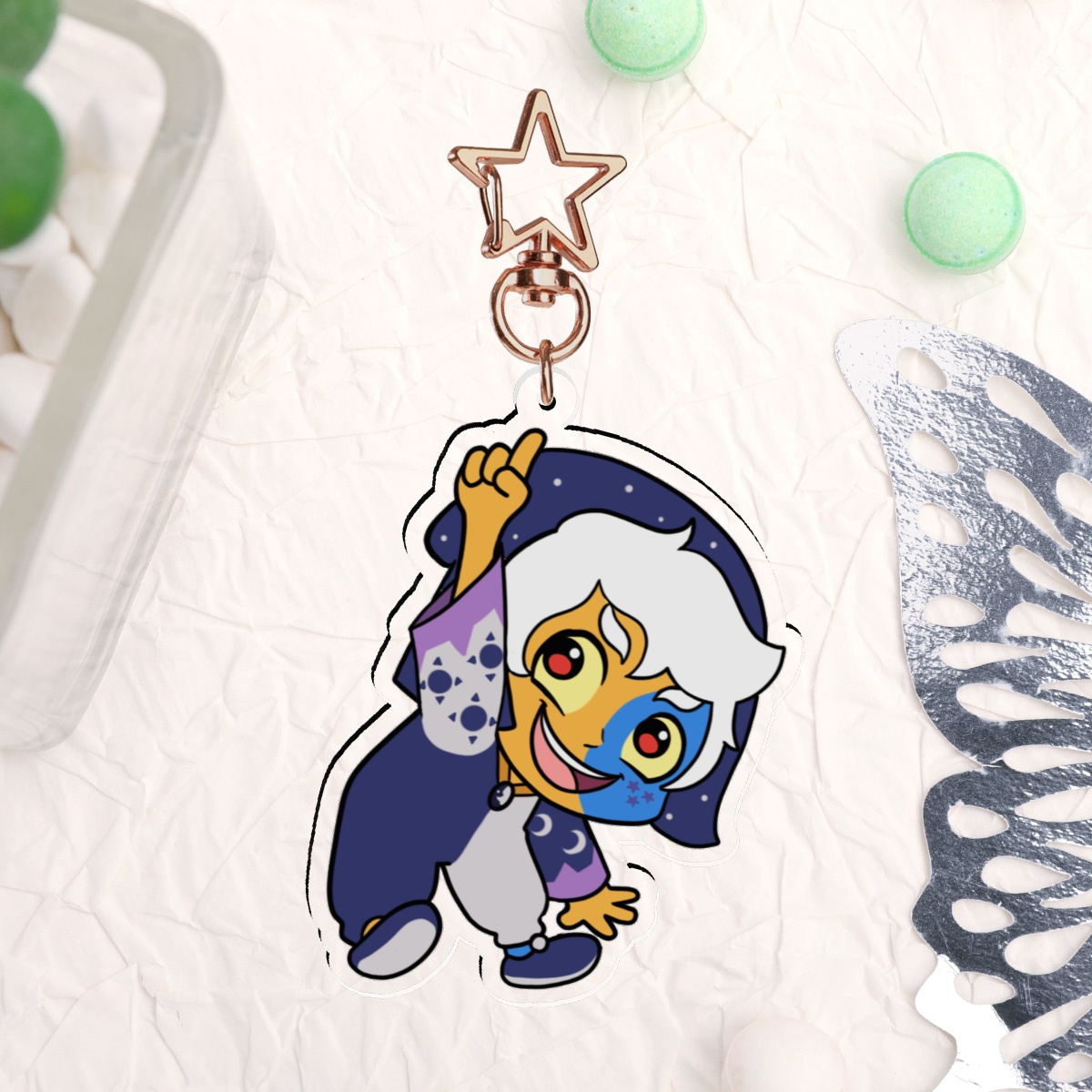 The Collector Acrylic Keychain