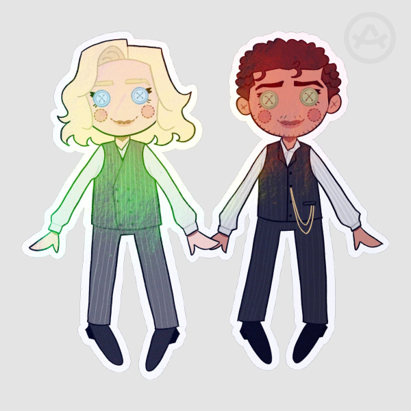La La Loustat Holo Sticker