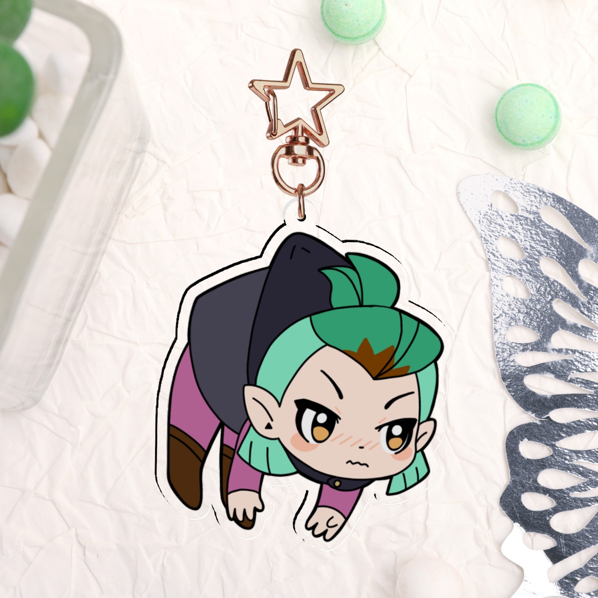 Amity Acrylic Keychain