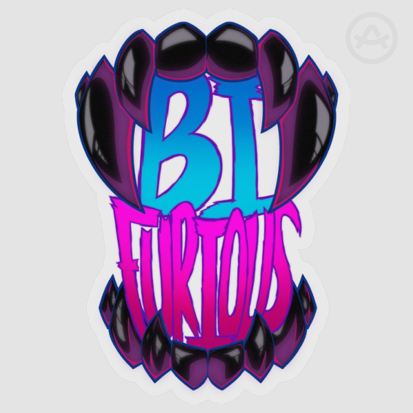 BI FURIOUS Sticker