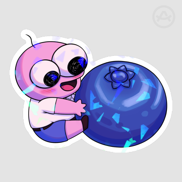 Blueberry Pim Sticker