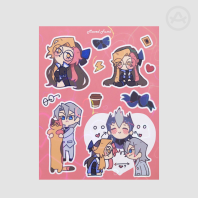 Annoy - Sticker Sheet 01