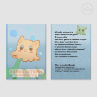 Dumbo Octopus holographic card