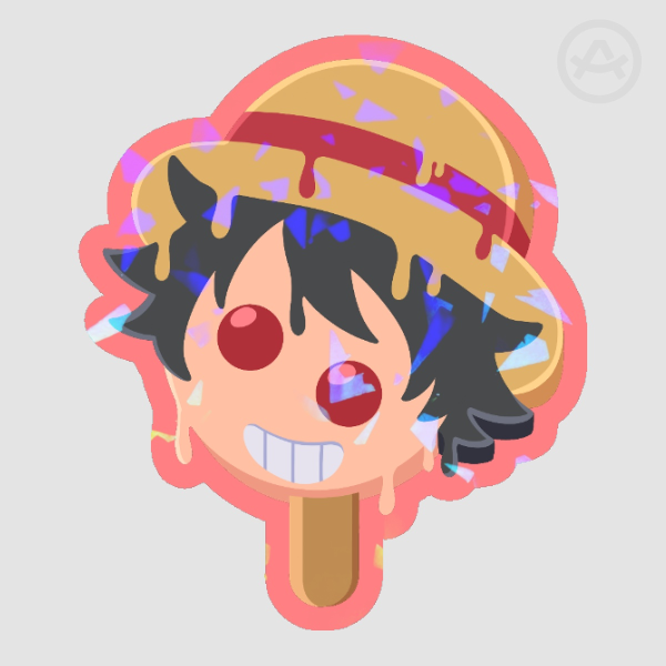 Luffy IcePop [STICKER]