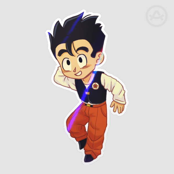 Gohan Sticker - Holo Light