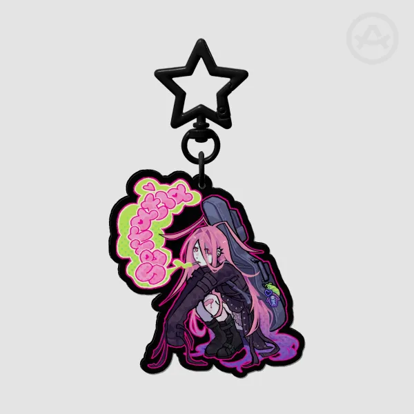 Serratia keychain! ♡ [glitter]