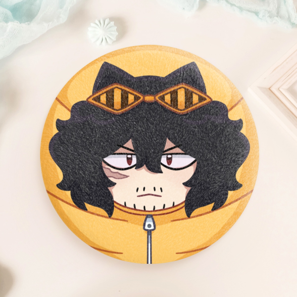 Shouta Aizawa cat plush pin
