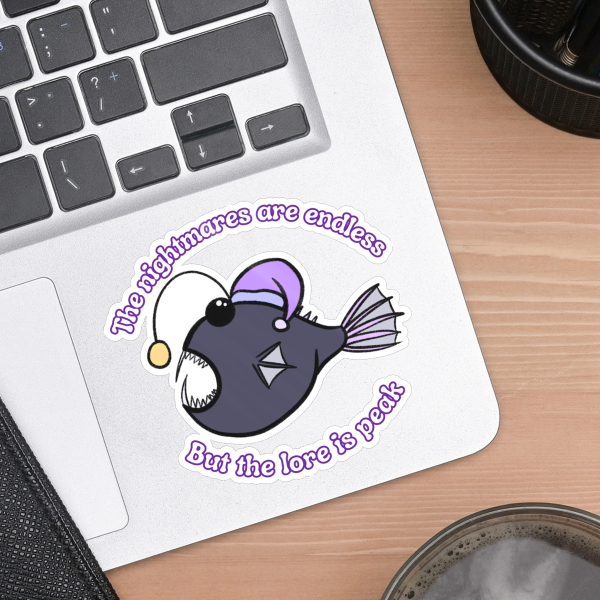 Anglerfish Sticker