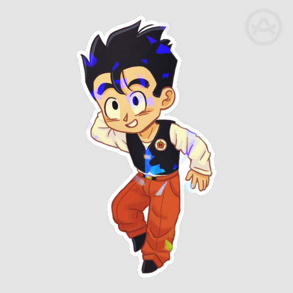 Gohan Sticker - Rainbow Glass