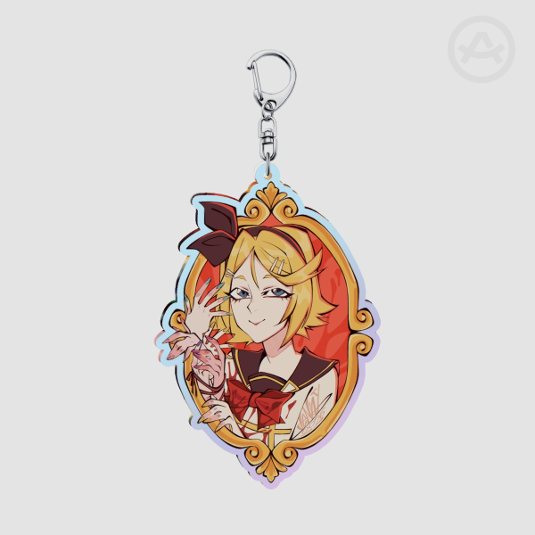 Fear Garden - K. RIN Rainbow Keychain