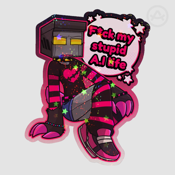 Rita's Stupid AI Life Sticker