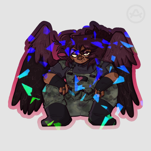 Glorbs! TKO Angel Sticker