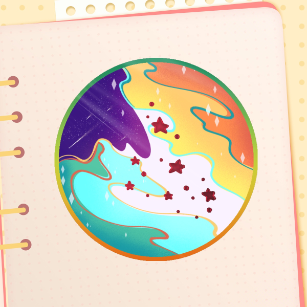 Demiaroace Foil Sticker