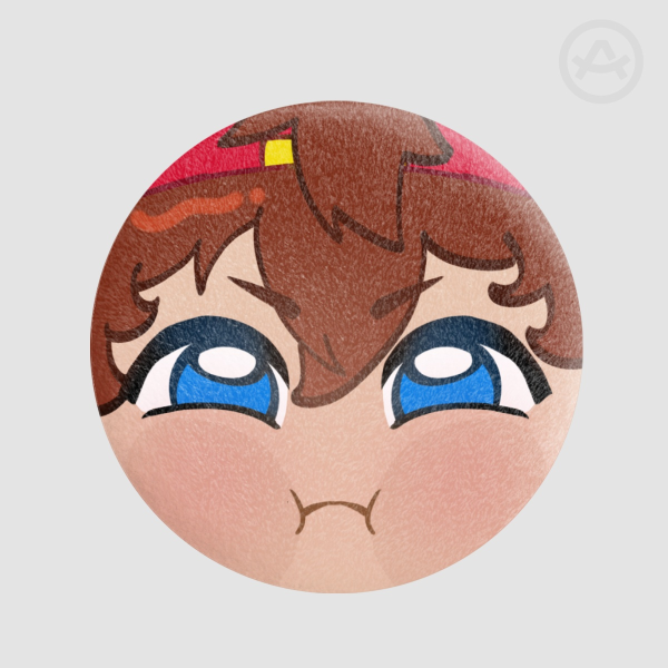 SunKenji plush badge